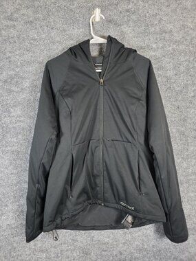 Marmot Jacket mens Large Black Zenyatta Softshell Hooded Insulated Pockets